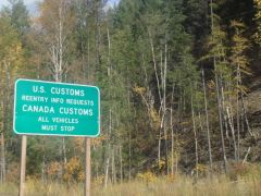 Border crossing Idaho
