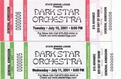stubs from my first DSO shows