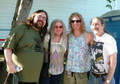 Jeff, Donna, Rob, Kevin Gratefulfest 2010